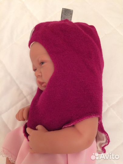 Шапка- шлем зима Kivat 1-2года