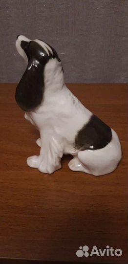 Статуэтка лфз собака спаниэль