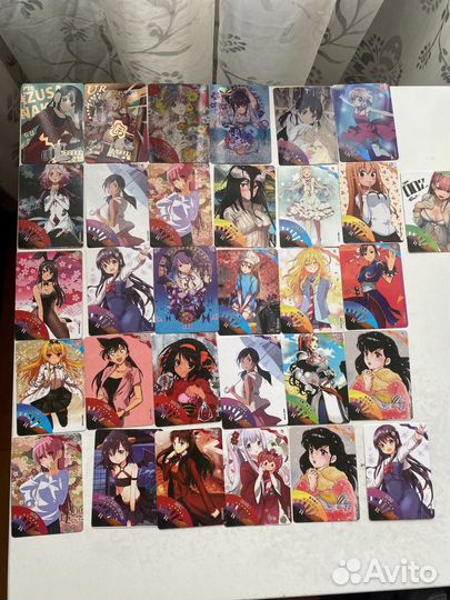 Карточки аниме