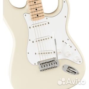 Squier Affinity Series Stratocaster White Накладка