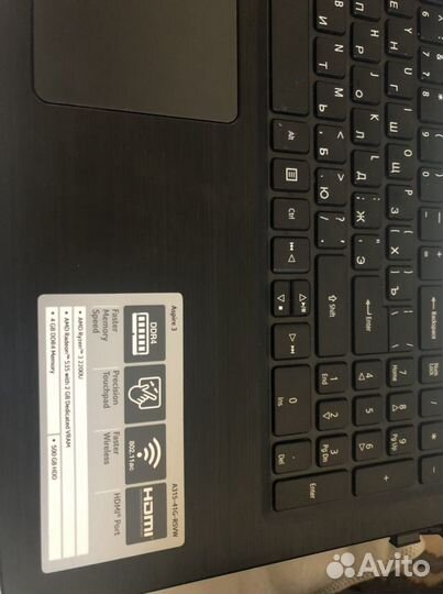 Ноутбук Acer aspire 3 A315-41G-R5VW