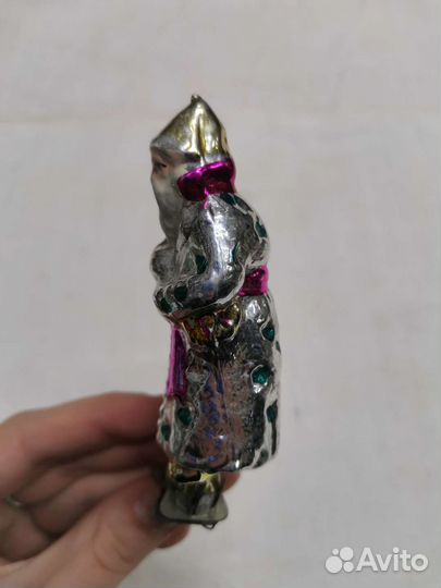 Елочная игрушка Звездочёт с петухом СССР (Ч)