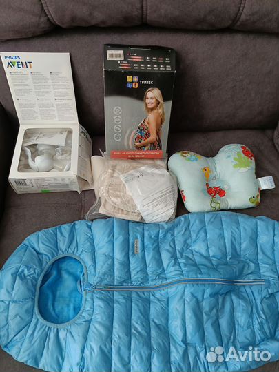 Бандаж до и после берем., молокоотсос, конверт