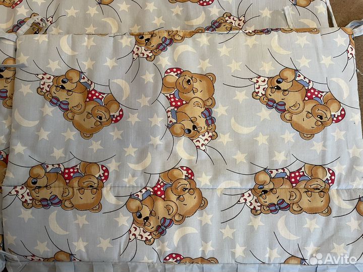 Бортики в детскую кроватку