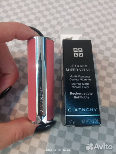 Помада givenchy sheer velvet 39
