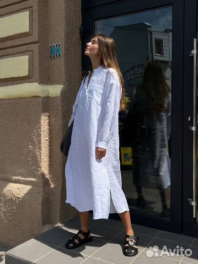 Платье женское летнее Лен 44/50