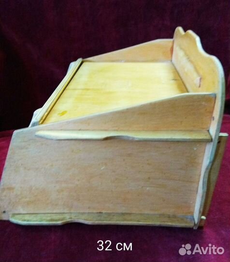 Хлебница. Дерево. Винтаж. СССР