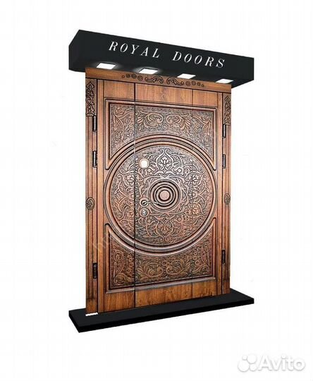 Дизайнерская входная дверь с термо