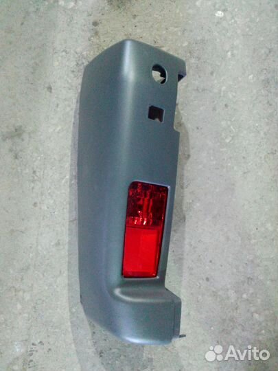 Клык бампера задний на пежо боксер / ситроен /фиат