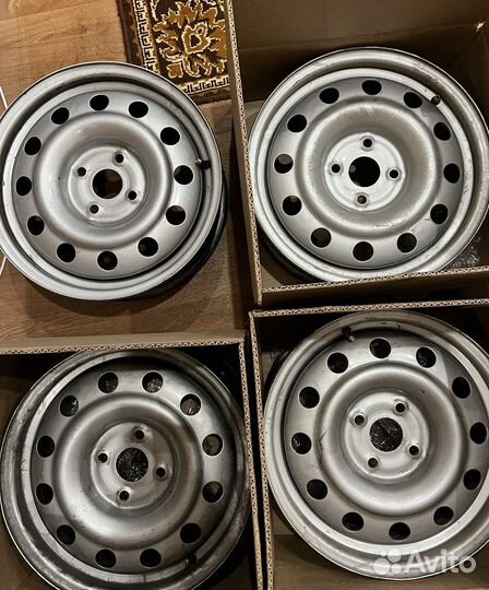 Штампованные диски r15 4x100