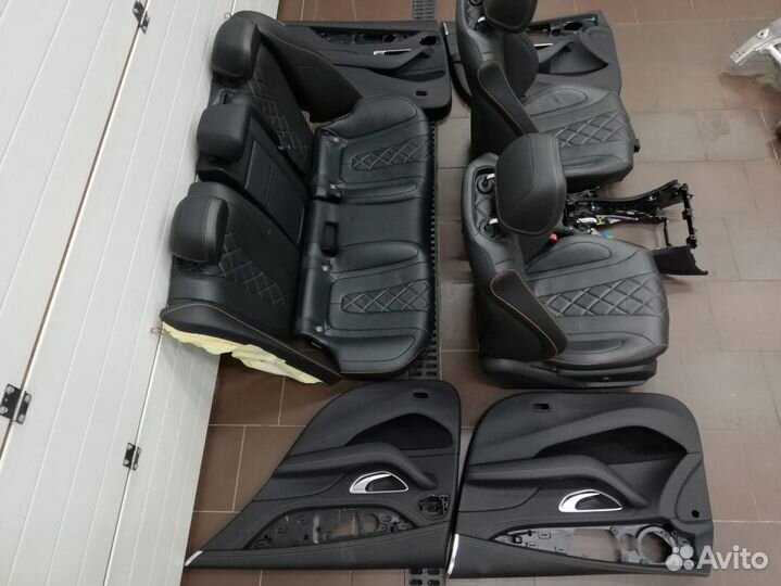 Mercedes CLS W257 2019 сиденья салон в сборе