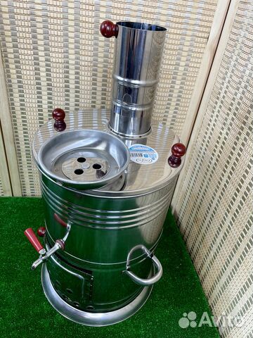 Самовар турецкий на дровах