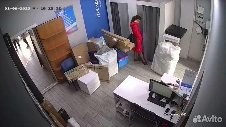 Монтаж видеонаблюдения в пвз Озон