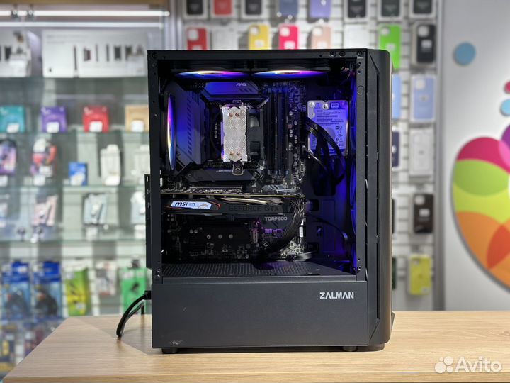 Системный блок Zalman i5-10400F/16GB/M.2 SSD-240GB