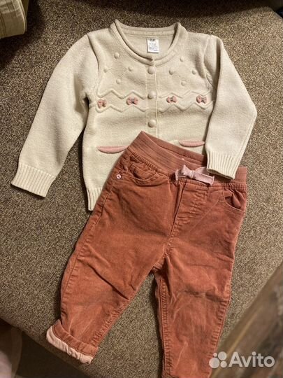 Комлект для девочки 74-80