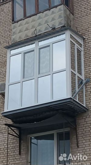 Балкон пвх под ключ