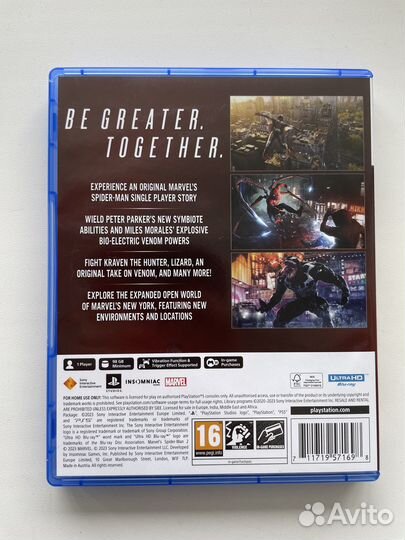 Marvel’s Spider-Man 2 / Человек Паук 2 PS5