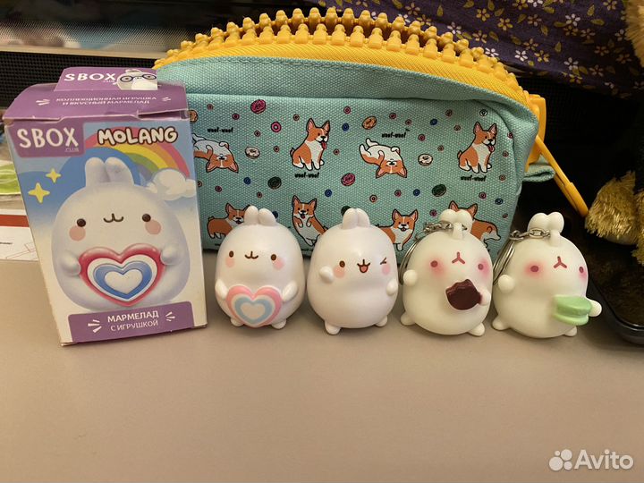 Игрушки Моланг Sweet box и брелоки
