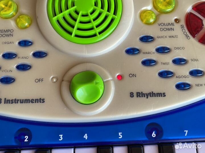 Игрушка музыкальная синтезатор - пианино, вокал