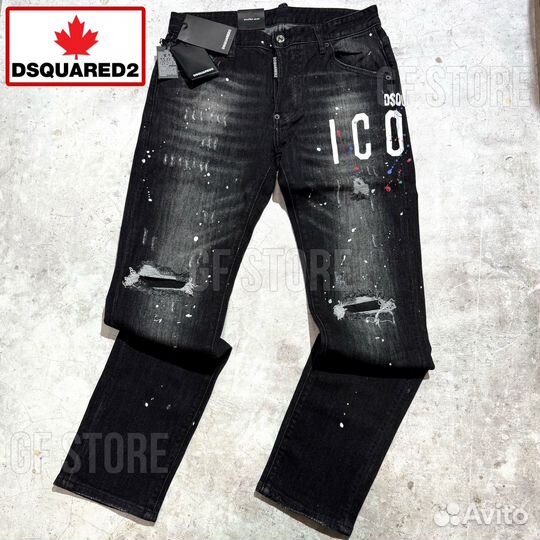 Джинсы Dsquared2 Slim Fit Amiri type