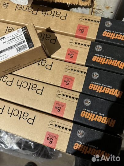 Патч панель Hyperline PP3-19-24-8P8C-C5E-110D