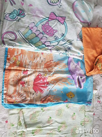 3 комплекта детского постельного белья