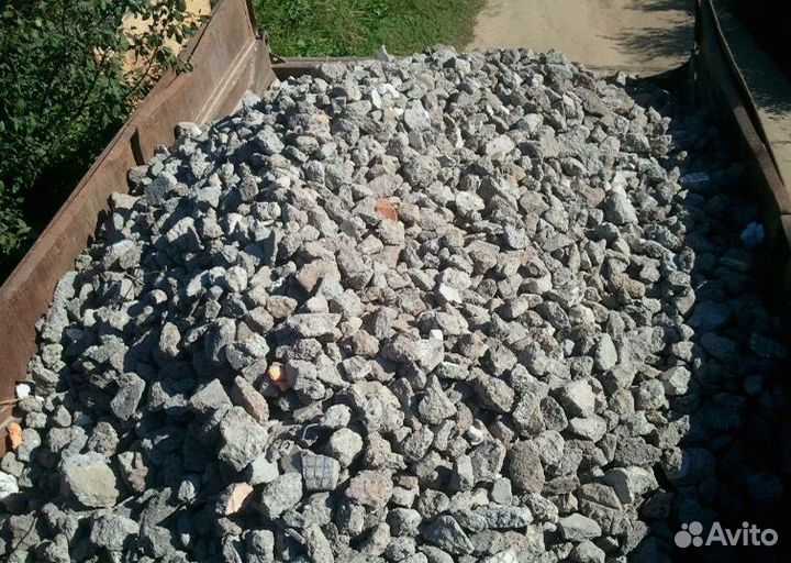 Щебень для дренажа, бетона