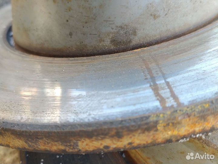 Комплект тормозных дисков volkswagen passat b7