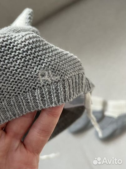 Комплект из шапки и пинеток Ralph Lauren kids