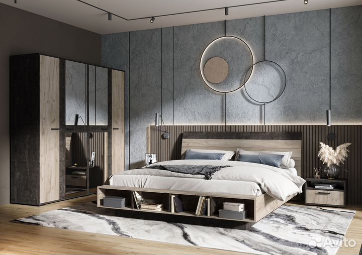 Модульная современная спальня новая