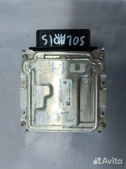 Блок управления двигателем Hyundai Solaris 1