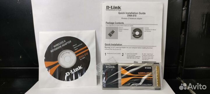 Адаптер Wi-Fi D-link DWA-610