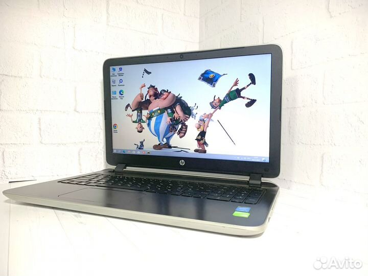 Ноутбук HP i5/8Gb/SSD+HDD/2 видеокарты