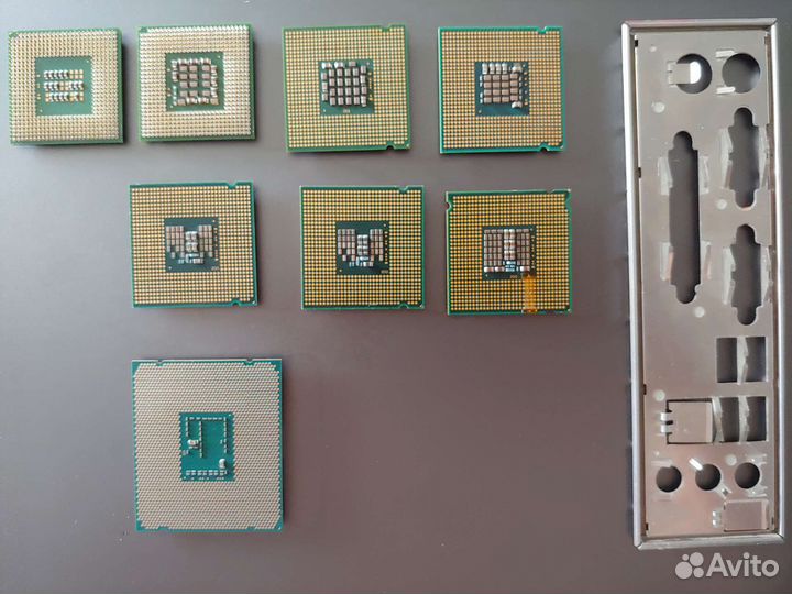 Процессоры Intel 478, 775, задняя планка