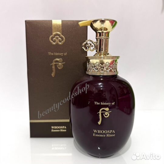 The History of Whoo Shampoo. Шампунь укрепляющий