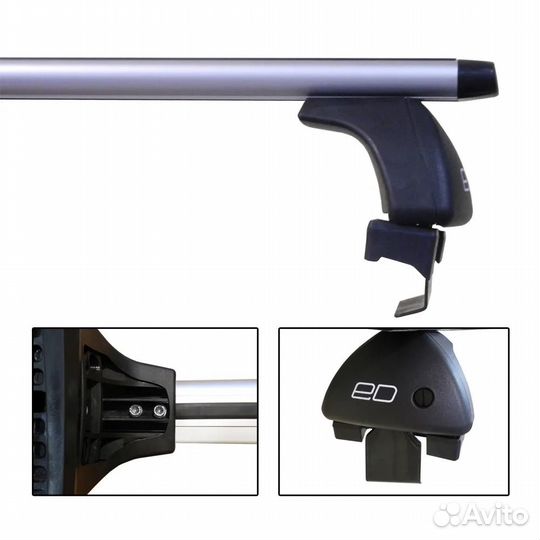 Багажник на крышу Kia Sportage 2016+, Евродеталь