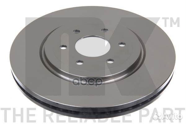 Диск тормозной передний вентилируемый nissan Pa