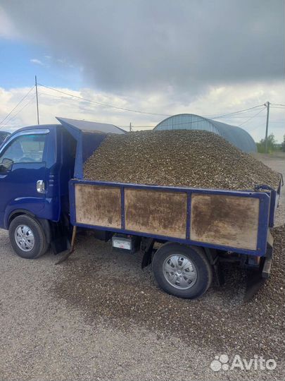 Песок, щебень