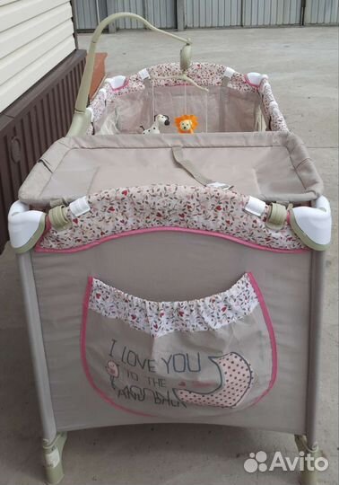 Детская кровать манеж