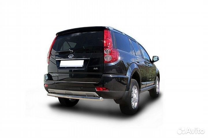 Защита заднего бампера Great Wall hover H3(2014)