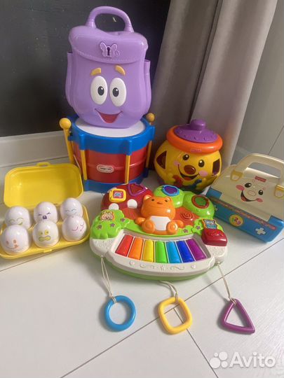 Фирменные игрушки от 6мес