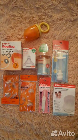 Pigeon соски бутылочка насадки посуда и др. Япония