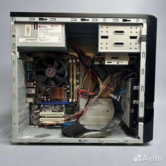 Пк Intel Pentium E5400 / 4Gb / 160Gb+120Gb / 400W