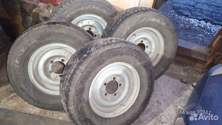 Колеса 255/70 r15 для УАЗ