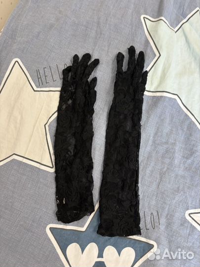 Перчатки женские кружевные