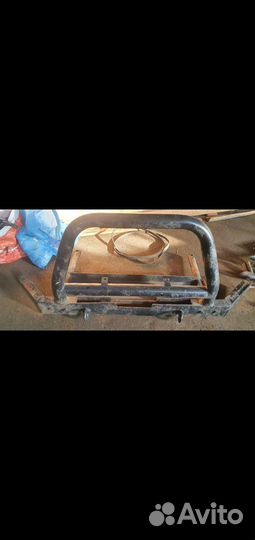 Силовой бампер на ниву и пороги