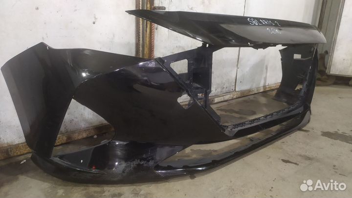 Hyundai Solaris 2 hcr бампер передний 2017-2021г