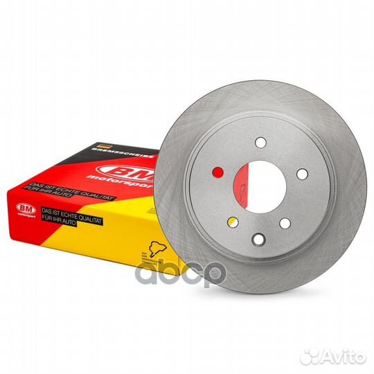 Диск тормозной задний (1шт.) BD5318 BM-Motorsport