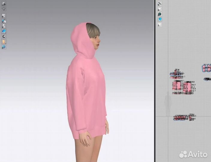 Конструирование одежды, лекала, дизайн, clo 3d