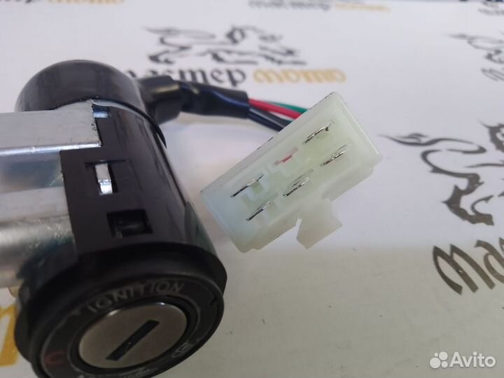 Комплект замков Honda Dio AF18, AF27 (5конт.)